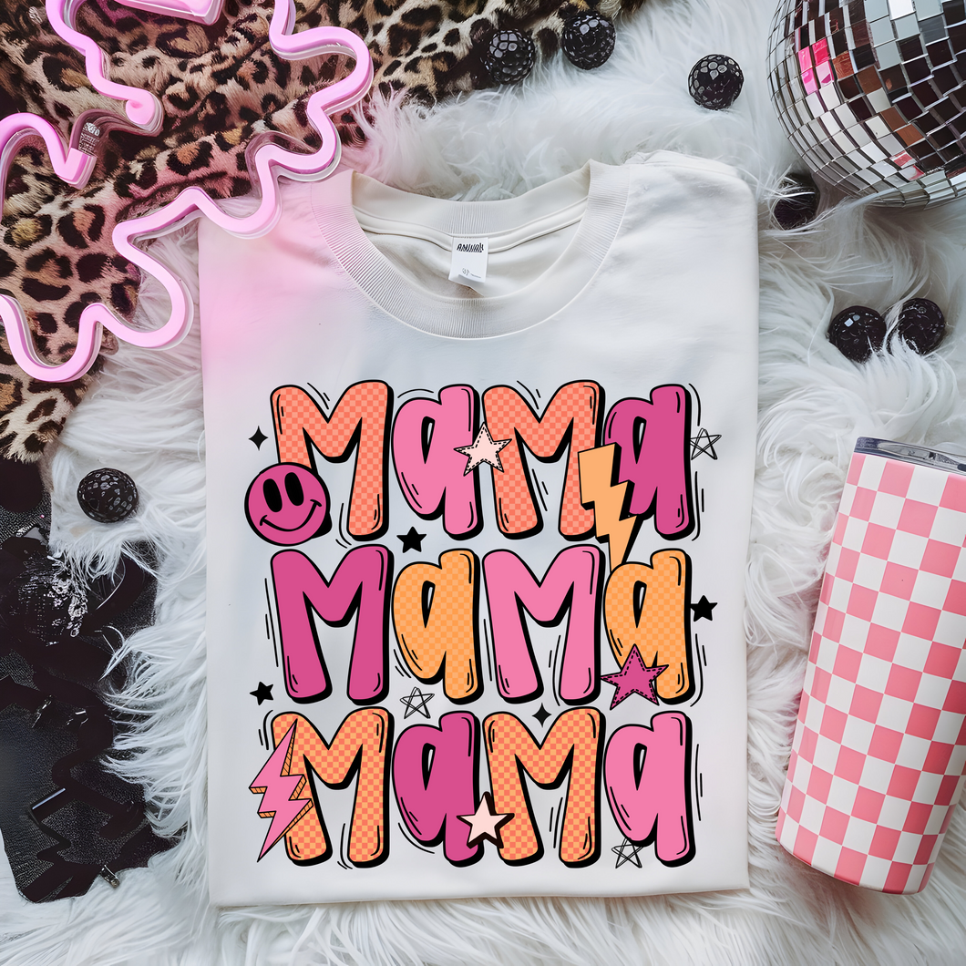 Retro Girly Mama