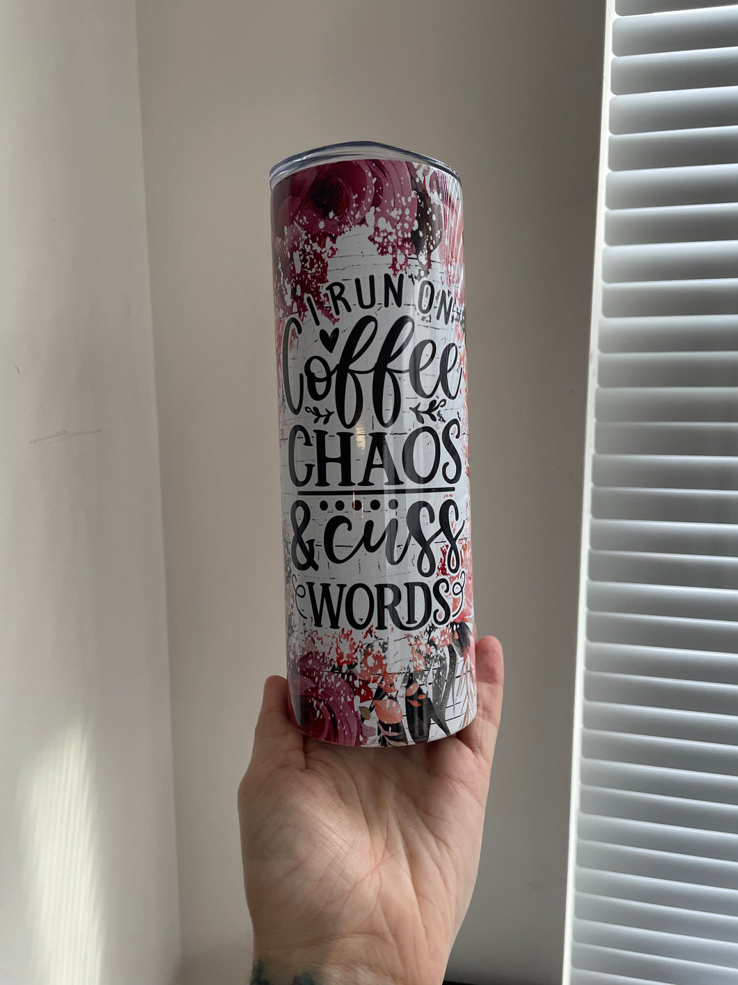 Coffee & Chaos Tumbler