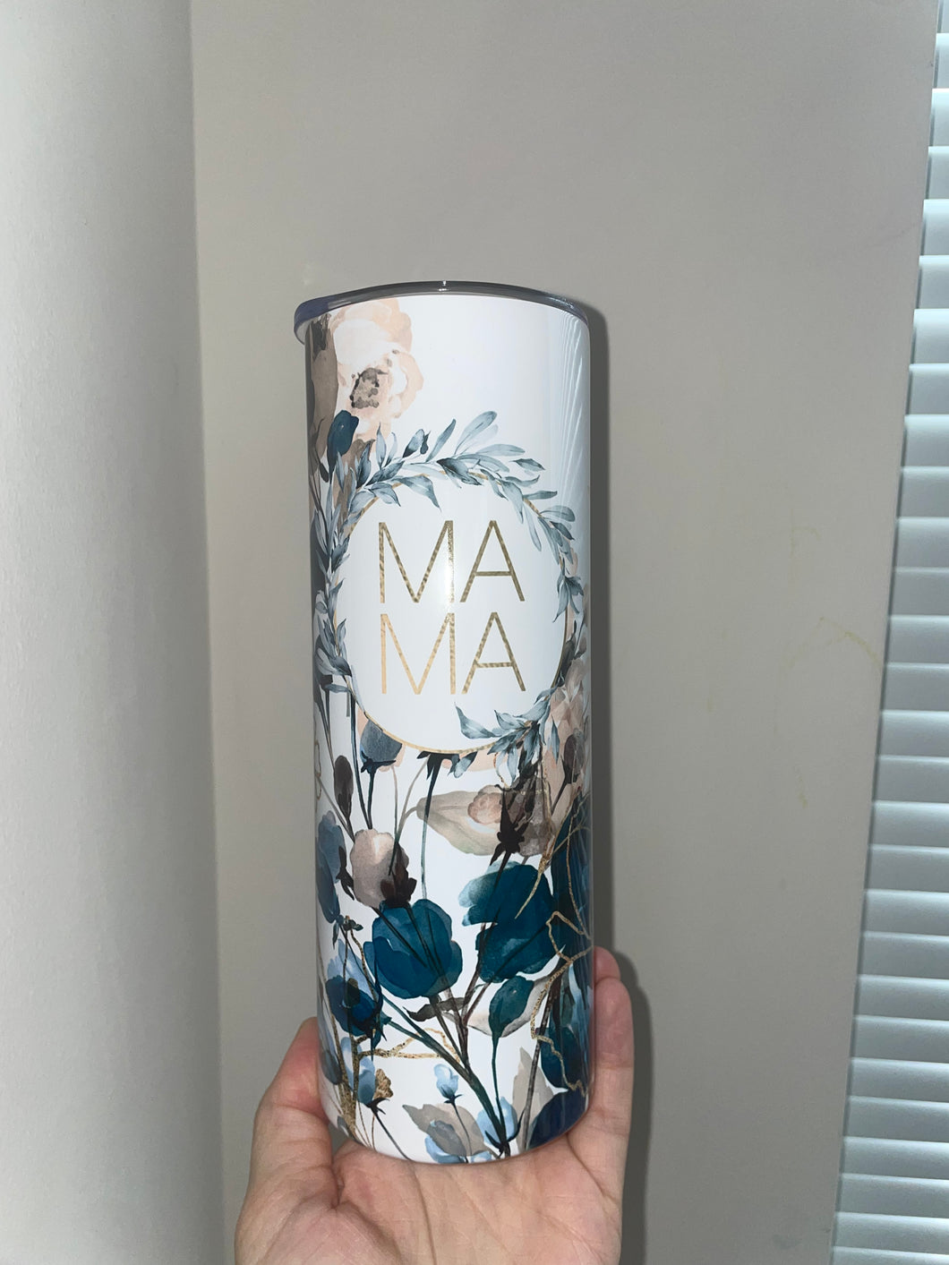 Mama Floral tumbler