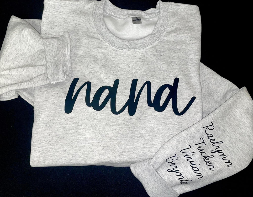 Custom Mama Sweatshirt